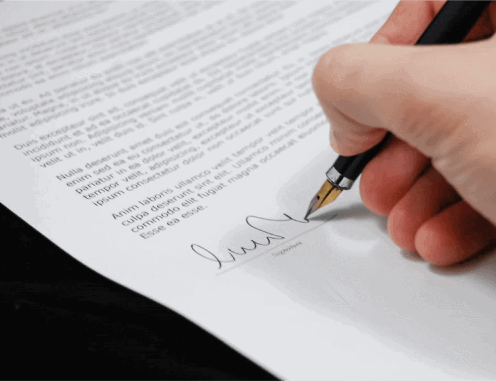 signing an LOI